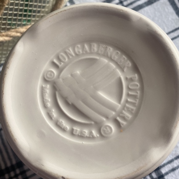 EUC) Vintage Authentic Longaberger Medium Crock - Picture 11 of 11